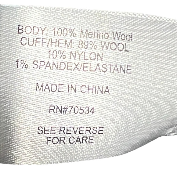 Orvis, Size XXL, Blue, Merino Wool, pullover sweater. N31 - Picture 3 of 10